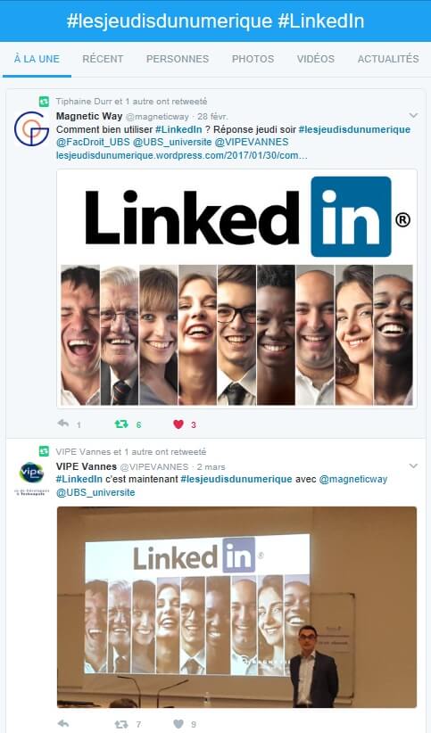 Les Tweets pour bien utiliser LinkedIn