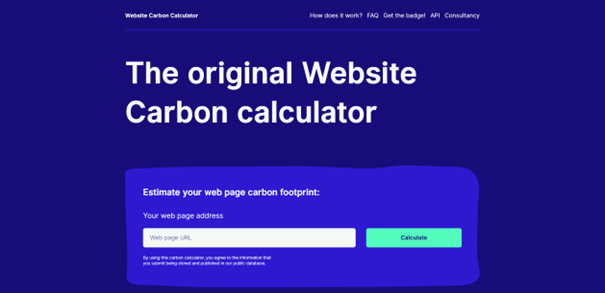 Website Carbon Calculator